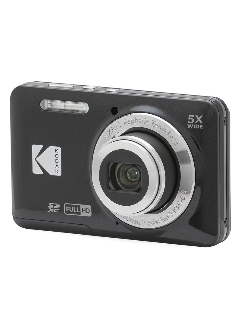 68f5566c-0386-442d-93da-78369a4109c1 PIXPRO Friendly Zoom FZ55-BK 16MP Digital Camera with 5X Optical Zoom 28mm Wide Angle - Image 1