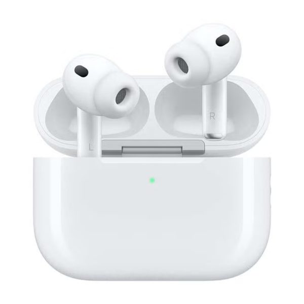 AirPods Pro 3 Wireless Earbuds, Bluetooth Headphones, Active Noise Cancellation, Hearing Test, Hearing Aid,Hearing Protection features, Heart rate sensing during workouts, Live Translation, High-Fidelity Sound, H2 Chip, USB-C Charging - White